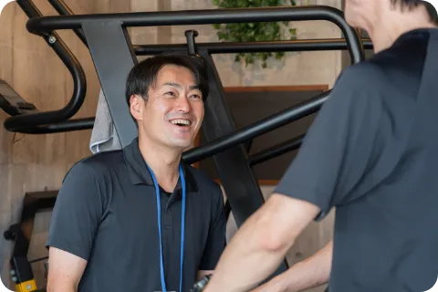 働く人のスライド画像