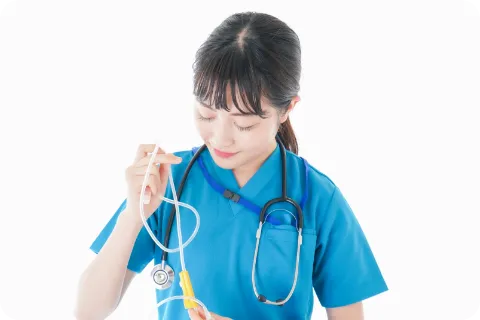 働く人のスライド画像
